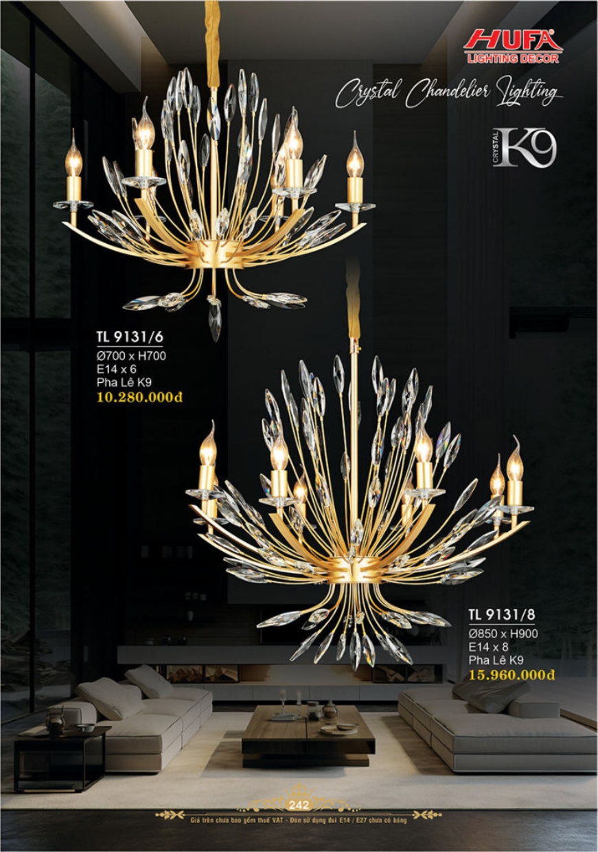 Bảng giá đèn trang trí HUFA